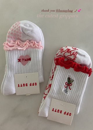 Off Duty Grip Pilates Socks