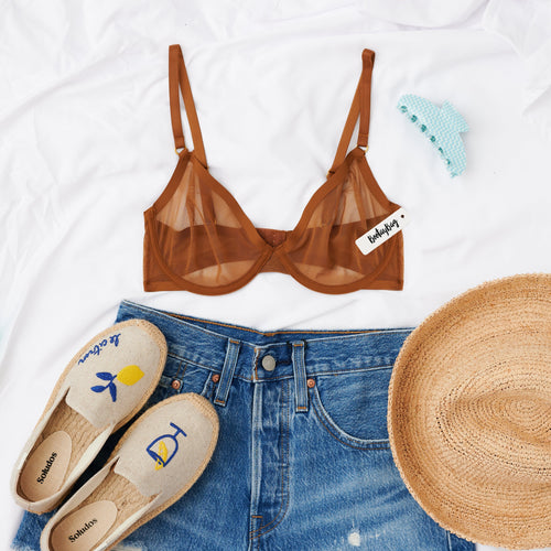 *The Bella Bralette - Mocha