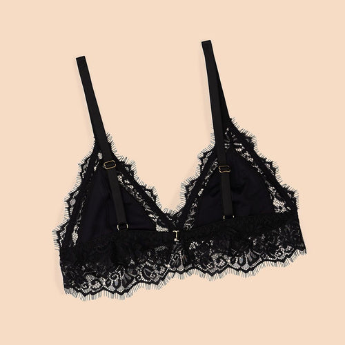 *The Kara Bralette - Black